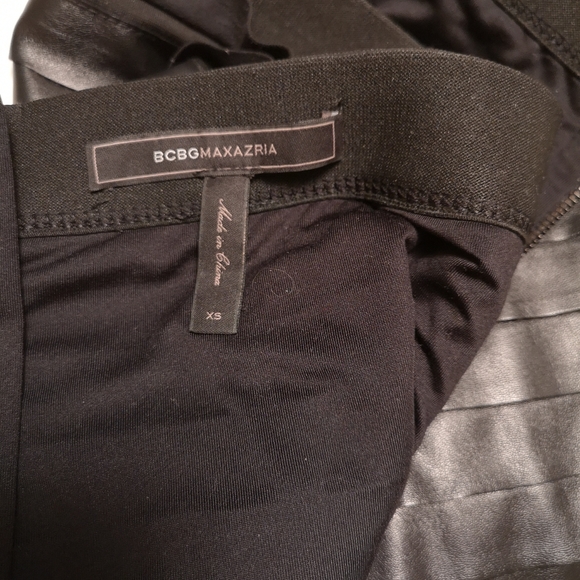 BCBGMAXAZRIA leather skirt - Picture 6 of 15